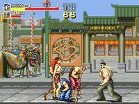 une photo d'Ã©cran de Final Fight CD sur Sega Mega-CD
